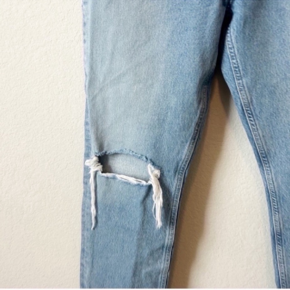 Agolde button fly high rise straight jeans - Picture 9 of 16